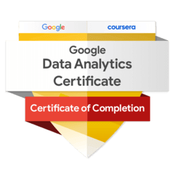 Google Data Analytics Professional Certificate Logo